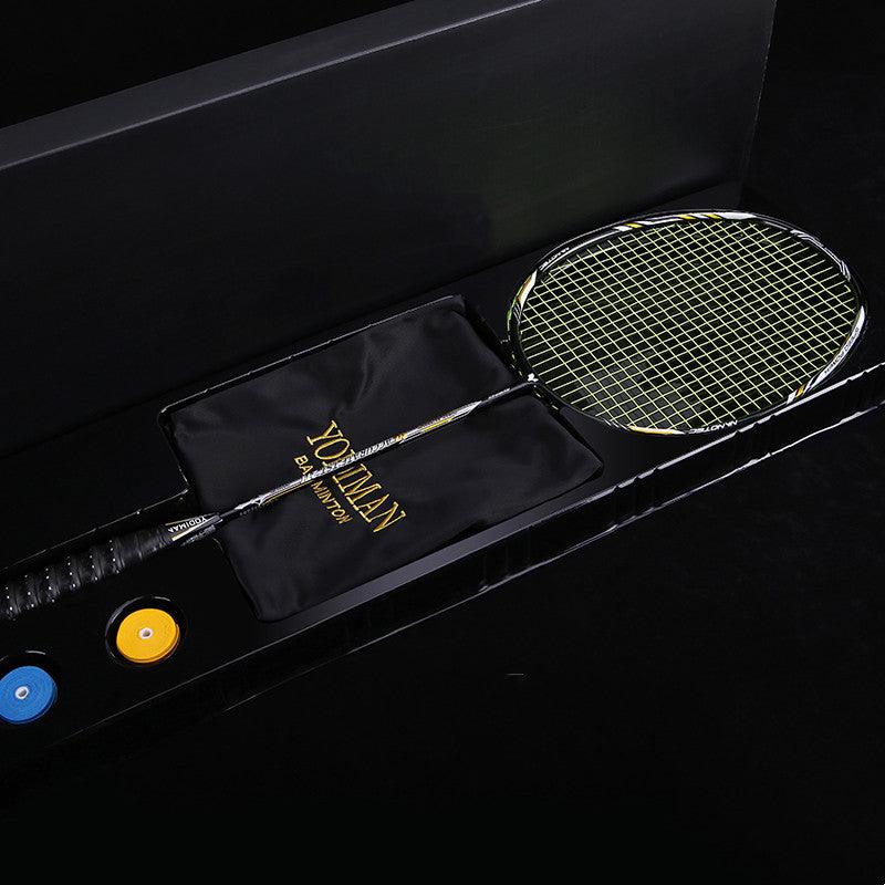 Badminton Racket Genuine Full Carbon Offensive  Light
