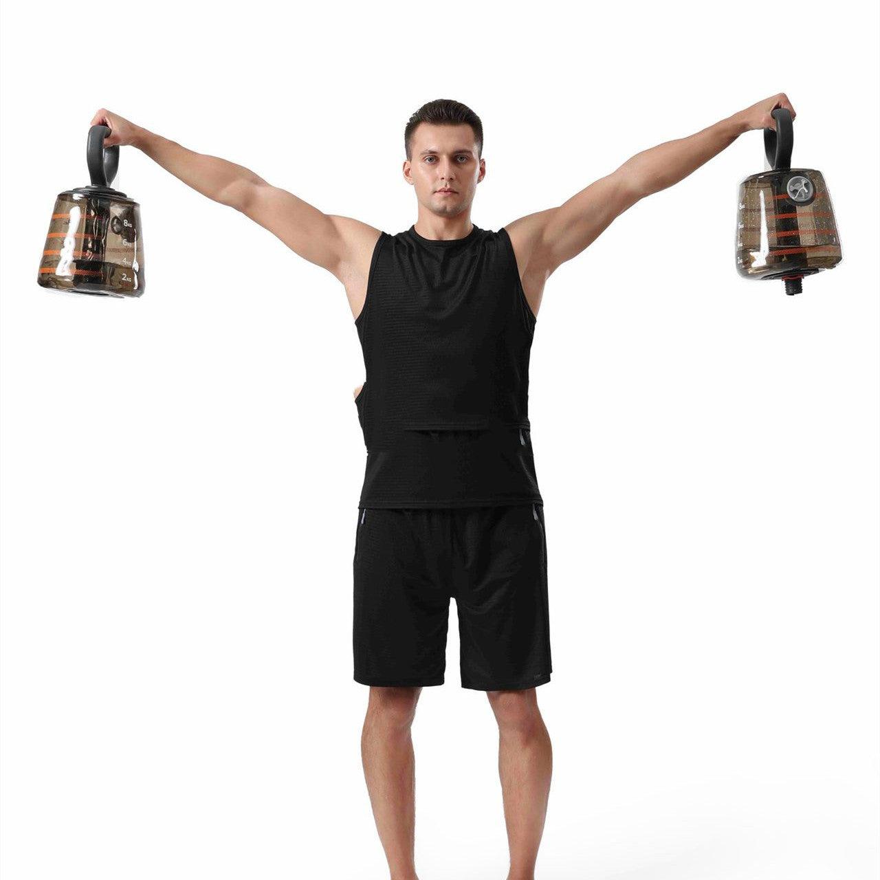Fitness Weight Water Bottle Dumbbells